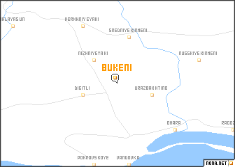 map of Bukeni