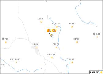 map of Bukē