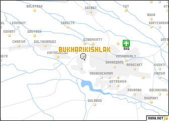 map of Bukharikishlak