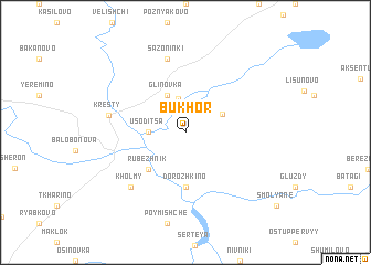 map of Bukhor\