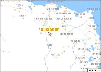 map of Bukidnon