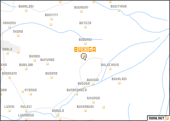 map of Bukiga