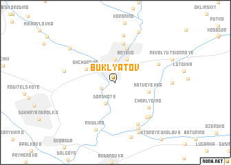 map of Buklyatov
