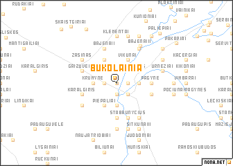 map of Bukolainia