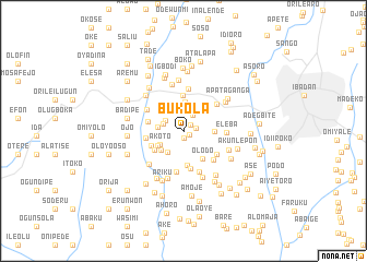 map of Bukola