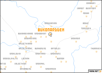 map of Bu Ko Nard Dem