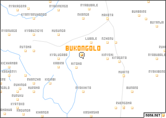 map of Bukongolo