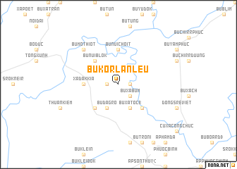 map of Bu Korla Nleu