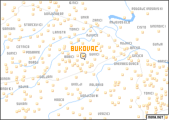 map of Bukovac