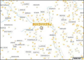 map of Bukovi Kraj