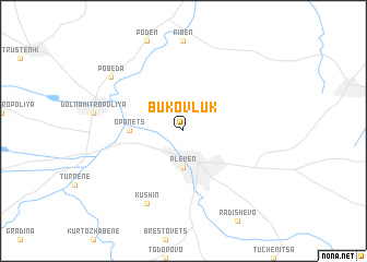 map of Bukovlŭk