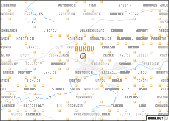 map of Bukov