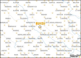 map of Bukov