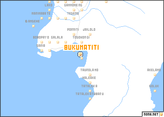 map of Bukumatiti