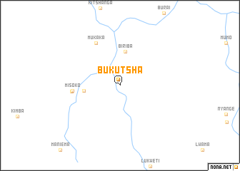 map of Bukutsha