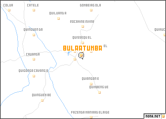 map of Bula Atumba