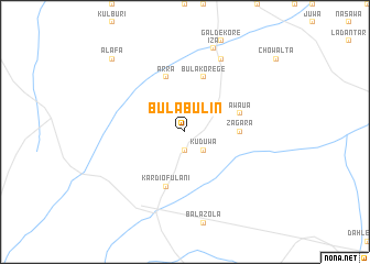 map of Bula Bulin
