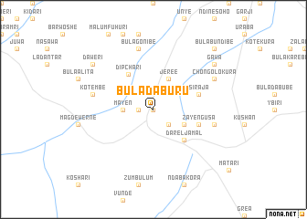 map of Bula Daburu