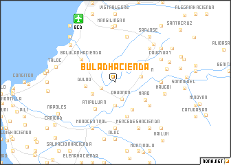 map of Bulad Hacienda