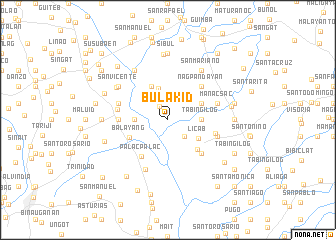 map of Bulakid