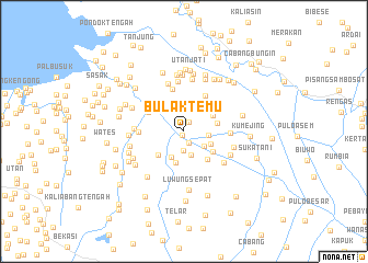 map of Bulaktemu