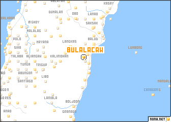 map of Bulalacaw