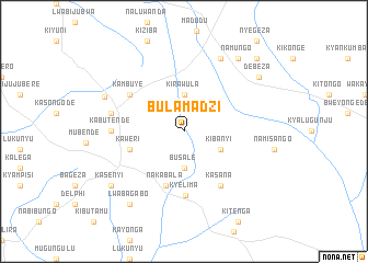 map of Bulamadzi