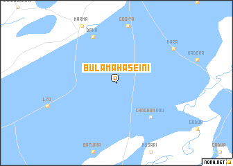 map of Bulama Haseini