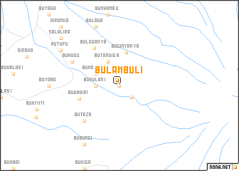 map of Bulambuli