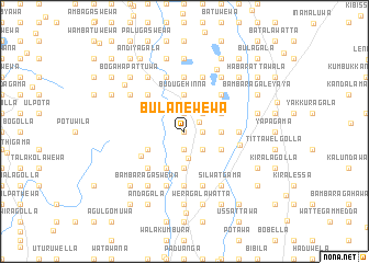 map of Bulanewewa