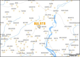 map of Bulata