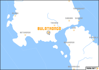 map of Bulatmonga