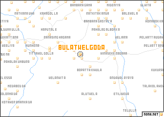 map of Bulatwelgoda