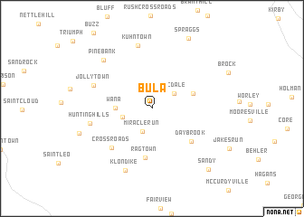 map of Bula