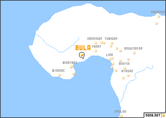 map of Bula