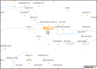 map of Bulci