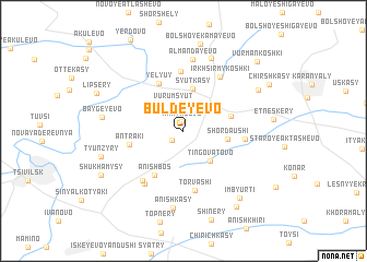 map of Buldeyevo