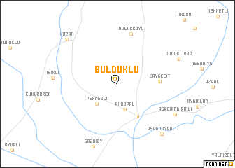 map of Bulduklu