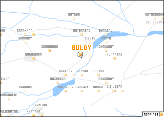 map of Bulʼdy
