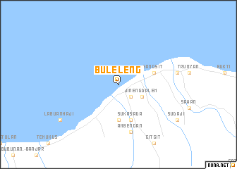 map of Buleleng