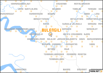 map of Buleng Ili