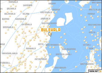 map of Būlewāla