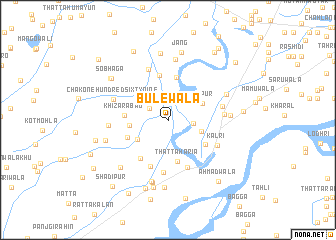 map of Bulēwāla