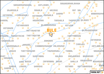 map of Bule