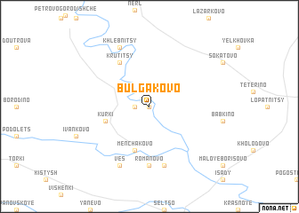 map of Bulgakovo