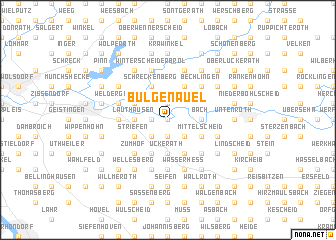 map of Bülgenauel