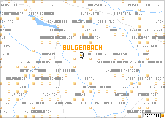 map of Bulgenbach