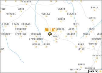 map of Buligi