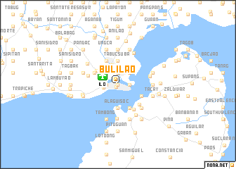 map of Bulilao