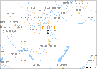 map of Buliok